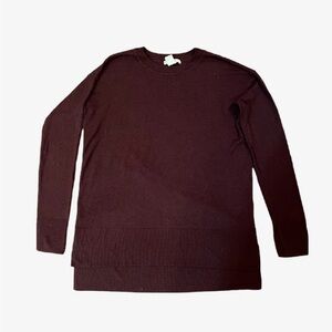 H&M burgundy sweater